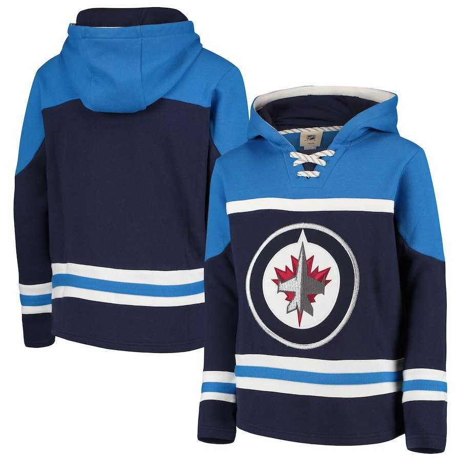 Winnipeg Jets Navy Men's Customized All Stitched Hooded Sweatshirt,We sell and wholesale Winnipeg Jets Navy Men's Customized All Stitched Hooded Sweatshirt on line form chian!